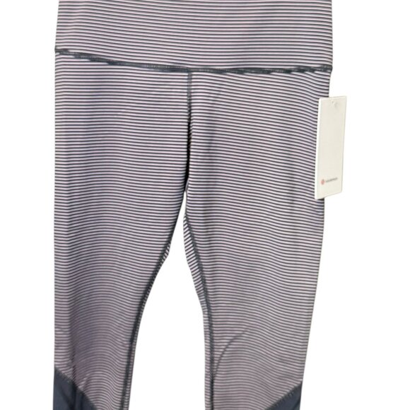 NWT Lululemon Wunder Under Crop High-Rise Roll Down Scallop Luxtreme 23" Size 10 - Picture 4 of 8